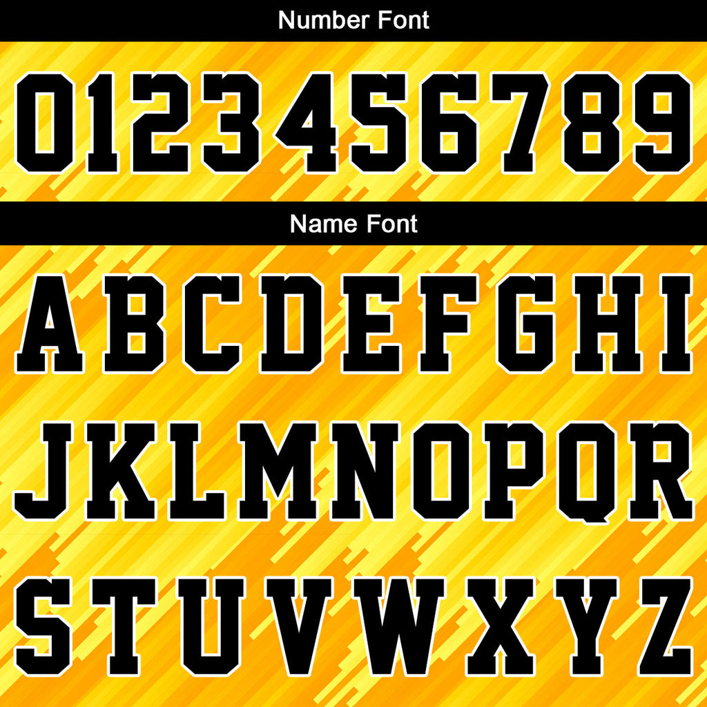 Custom Yellow Basketball Jersey Uniform Suit Printed Your Logo Name Number enthsush