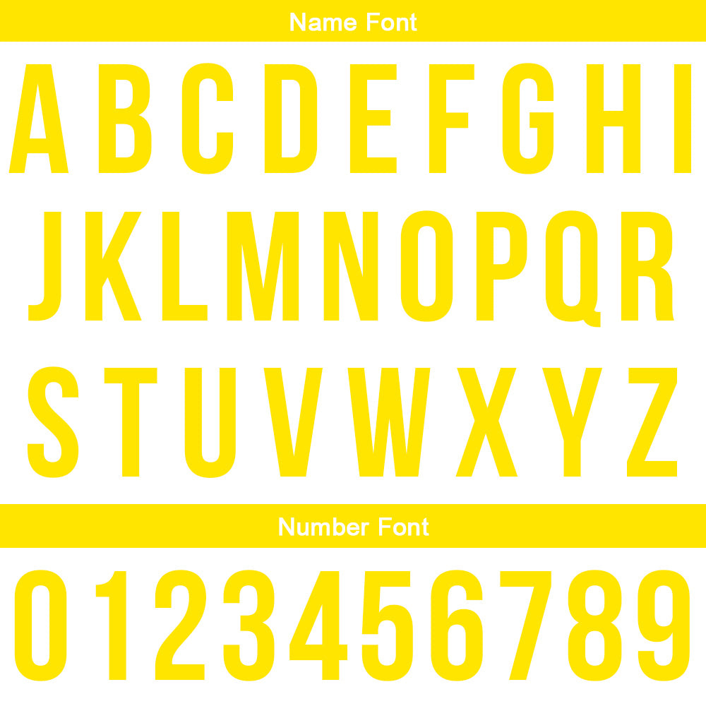 Custom Yellow Football Polo Shirts Add Your Unique Logo/Name/Number enthsush