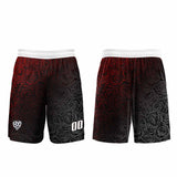 Custom Red Silver Jerseys for Men Women Personalized Soccer Uniforms for Adult and Kid