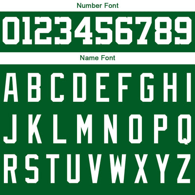 Custom Green White Sweatshirt Hoodie For Men Women Girl Boy Print Your Logo Name Number enthsush