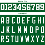 Custom Green White Sweatshirt Hoodie For Men Women Girl Boy Print Your Logo Name Number
