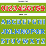 Custom Green Basketball Jersey Uniform Suit Printed Your Logo Name Number