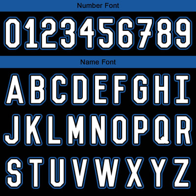 Custom Black Blue Reversible Basketball Suit for Adults and Kids Personalized Jersey enthsush