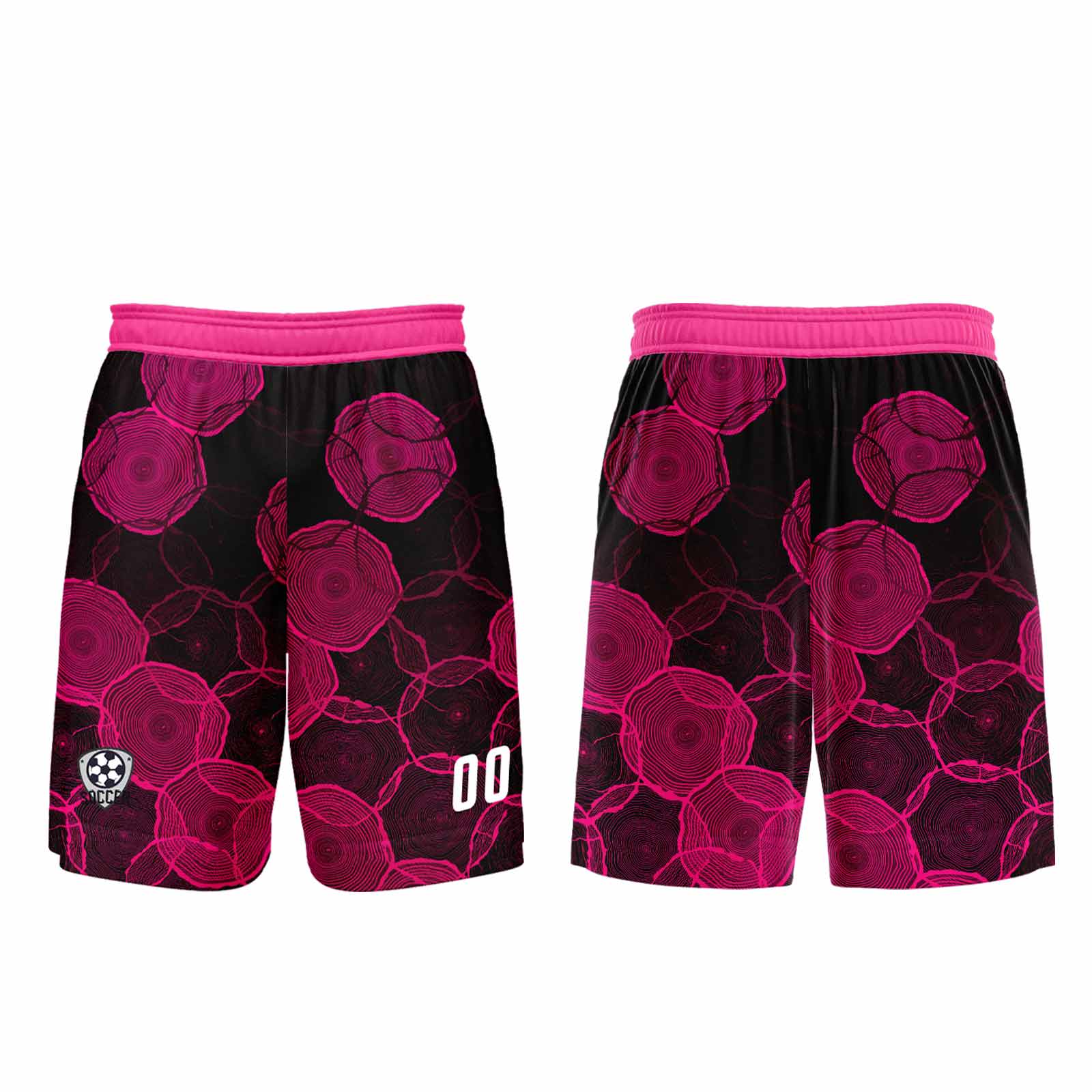 Custom  Black Powder Jerseys for Men Women Personalized Soccer Uniforms for Adult and Kid enthsush