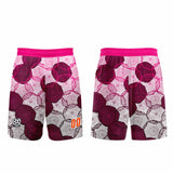 Custom Dark Purple Pink Jerseys for Men Women Personalized Soccer Uniforms for Adult and Kid