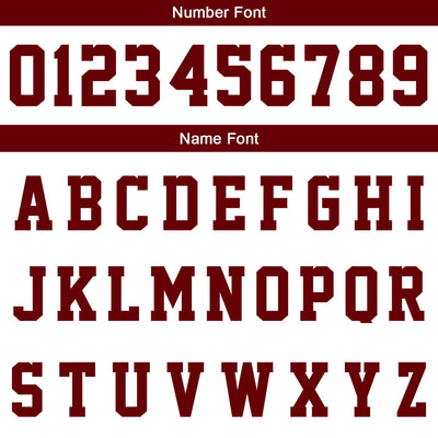 Custom White Dark Red Basketball Jersey Uniform Suit Printed Your Logo Name Number enthsush