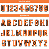Custom White Orange Basketball Jersey Uniform Suit Printed Your Logo Name Number