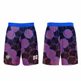 Custom Blue Purple Jerseys for Men Women Personalized Soccer Uniforms for Adult and Kid