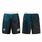 Custom Blue Silver Jerseys for Men Women Personalized Soccer Uniforms for Adult and Kid