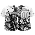 Custom Baseball Uniforms High-Quality for Adult Kids Optimized for Performance Staircase-White enthsush