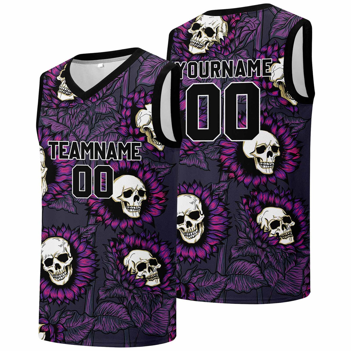 Custom basketball jersey for men and women. Stitched and printed name, number and logo Roseo enthsush