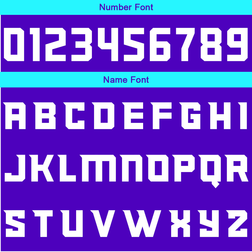 Custom Basketball Jersey Uniform Suit Printed Your Logo Name Number Purple-Light Blue enthsush