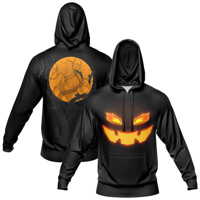 Custom Sweatshirt Hoodie Add Text and Design Personalized Halloween Hooded Sweatshirt enthsush