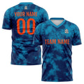 Custom Soccer Jerseys for Men Women Personalized Soccer Uniforms for Adult and Kid Blue-Navy enthsush