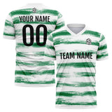 Custom Soccer Jerseys for Men Women Personalized Soccer Uniforms for Adult and Kid Green-White