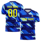 Custom Soccer Jerseys for Men Women Personalized Soccer Uniforms for Adult and Kid Blue