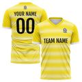 Custom Soccer Jerseys for Men Women Personalized Soccer Uniforms for Adult and Kid Yellow enthsush