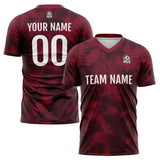 Custom Soccer Jerseys for Men Women Personalized Soccer Uniforms for Adult and Kid Red-Crimson