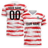 Custom Soccer Jerseys for Men Women Personalized Soccer Uniforms for Adult and Kid Red-White