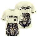 Custom Baseball Uniforms High-Quality for Adult Kids Optimized for Performance Cream enthsush