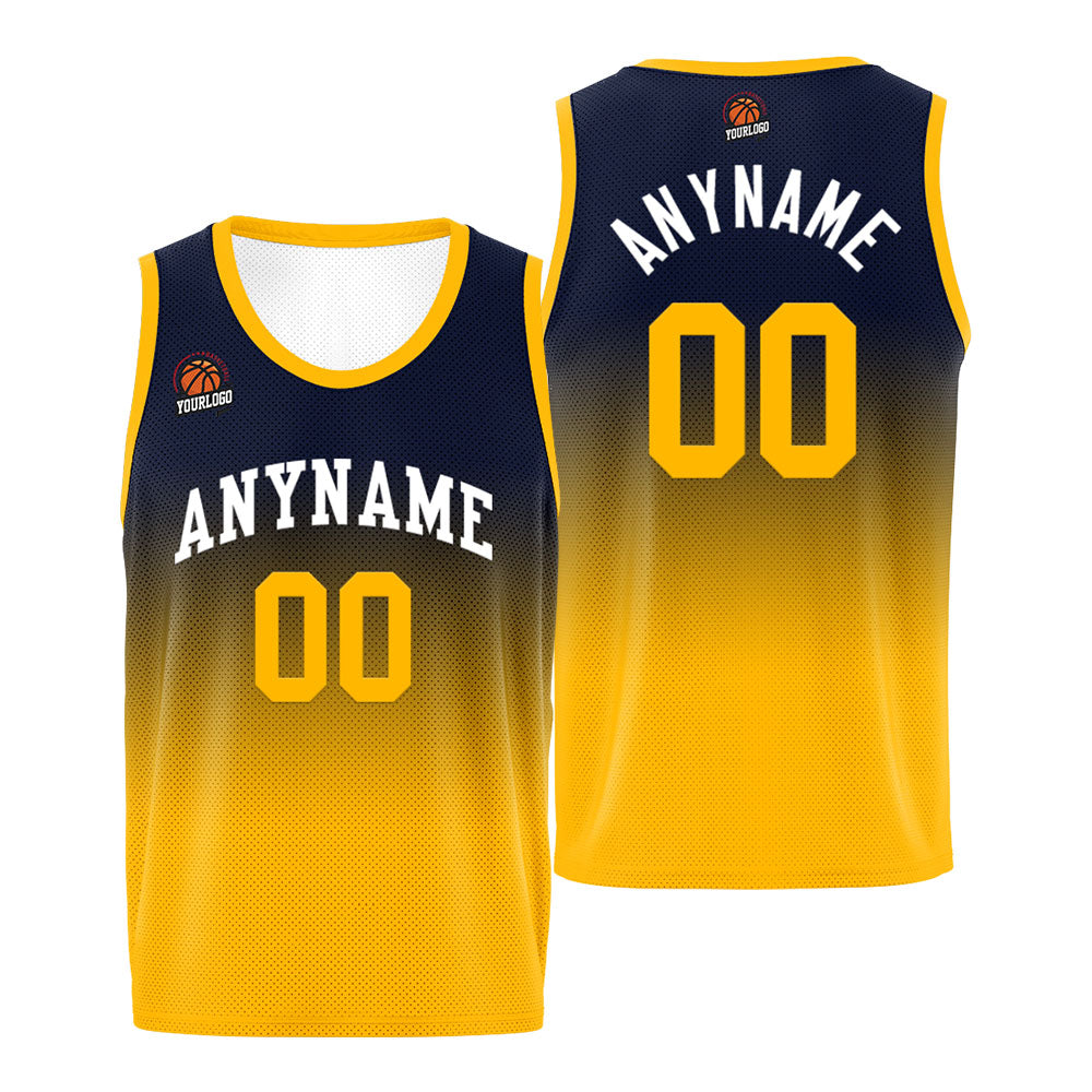 Custom Basketball Jersey Personalized Stitched Team Name Number Logo Orange&Black enthsush
