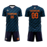 Custom Soccer Jerseys for Men Women Personalized Soccer Uniforms for Adult and Kid Navy-Teal