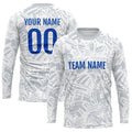Custom Basketball Soccer Football Shooting Long T-Shirt for Adults and Kids Light Gray enthsush