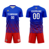 Custom Soccer Jerseys for Men Women Personalized Soccer Uniforms for Adult and Kid Royal-Red