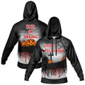 Custom Sweatshirt Hoodie Add Text and Design Personalized Halloween Hooded Sweatshirt enthsush