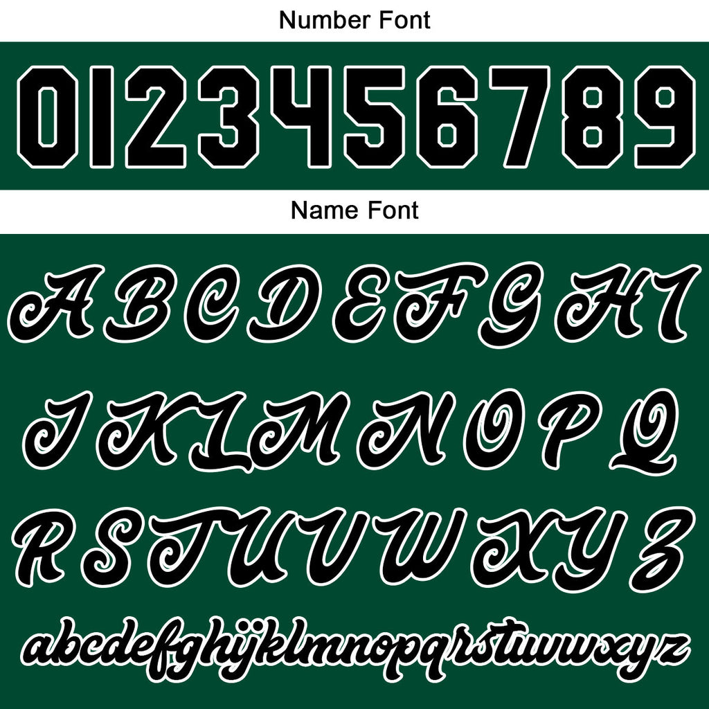 Custom Varsity Jacket Letterman jacket for Men, Women and Youth Green Black enthsush