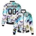 Custom Long Sleeve Windbreaker Jackets Uniform Printed Your Logo Name Number Halo Dyeing enthsush