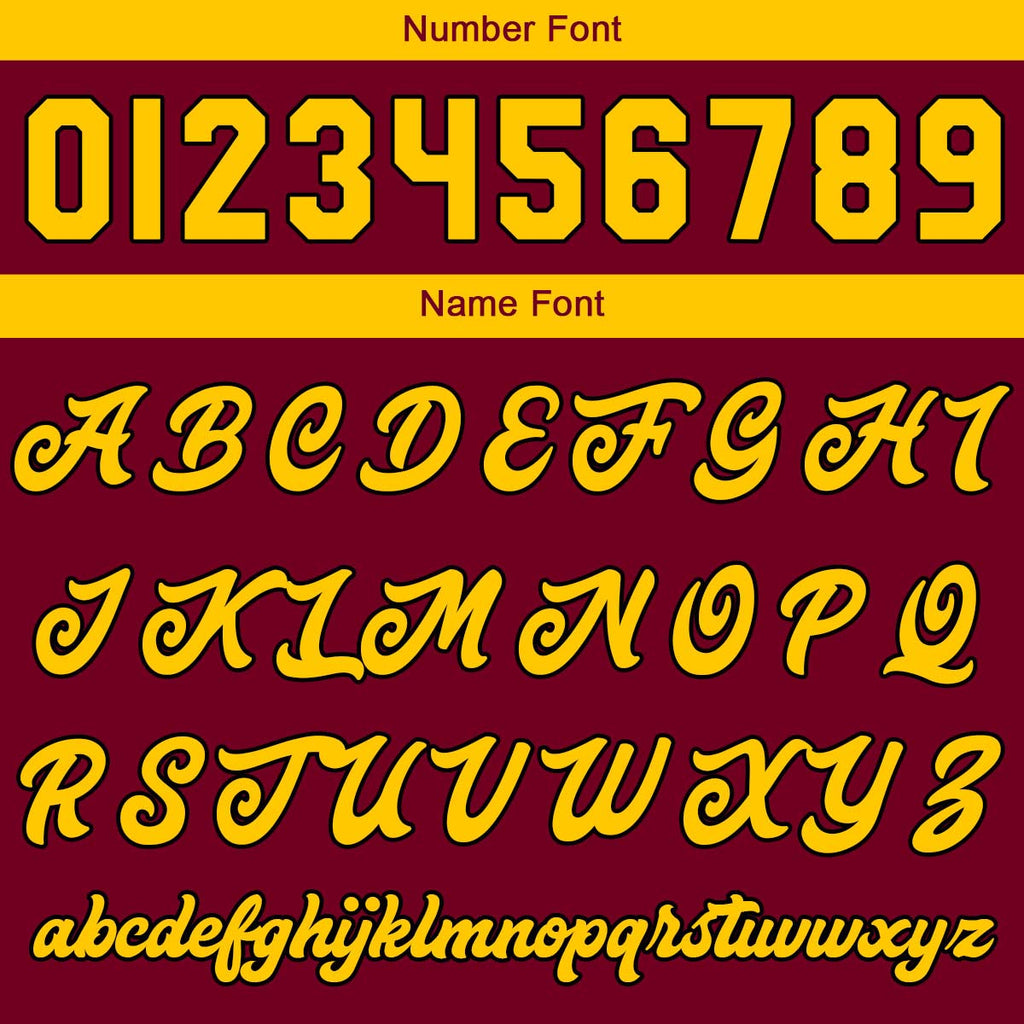 Custom Varsity Jacket Letterman jacket for Men, Women and Youth Crimson Yellow enthsush