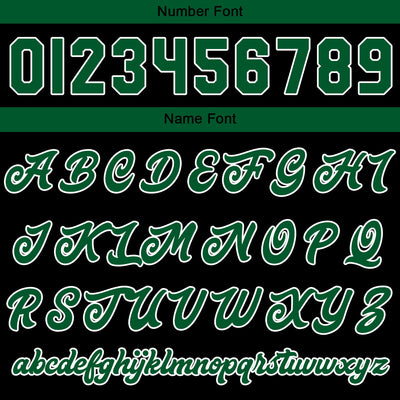 Custom Varsity Jacket Letterman jacket for Men, Women and Youth Green Black enthsush