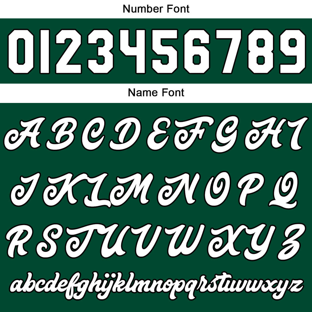 Custom Varsity Jacket Letterman jacket for Men, Women and Youth Green Black White enthsush