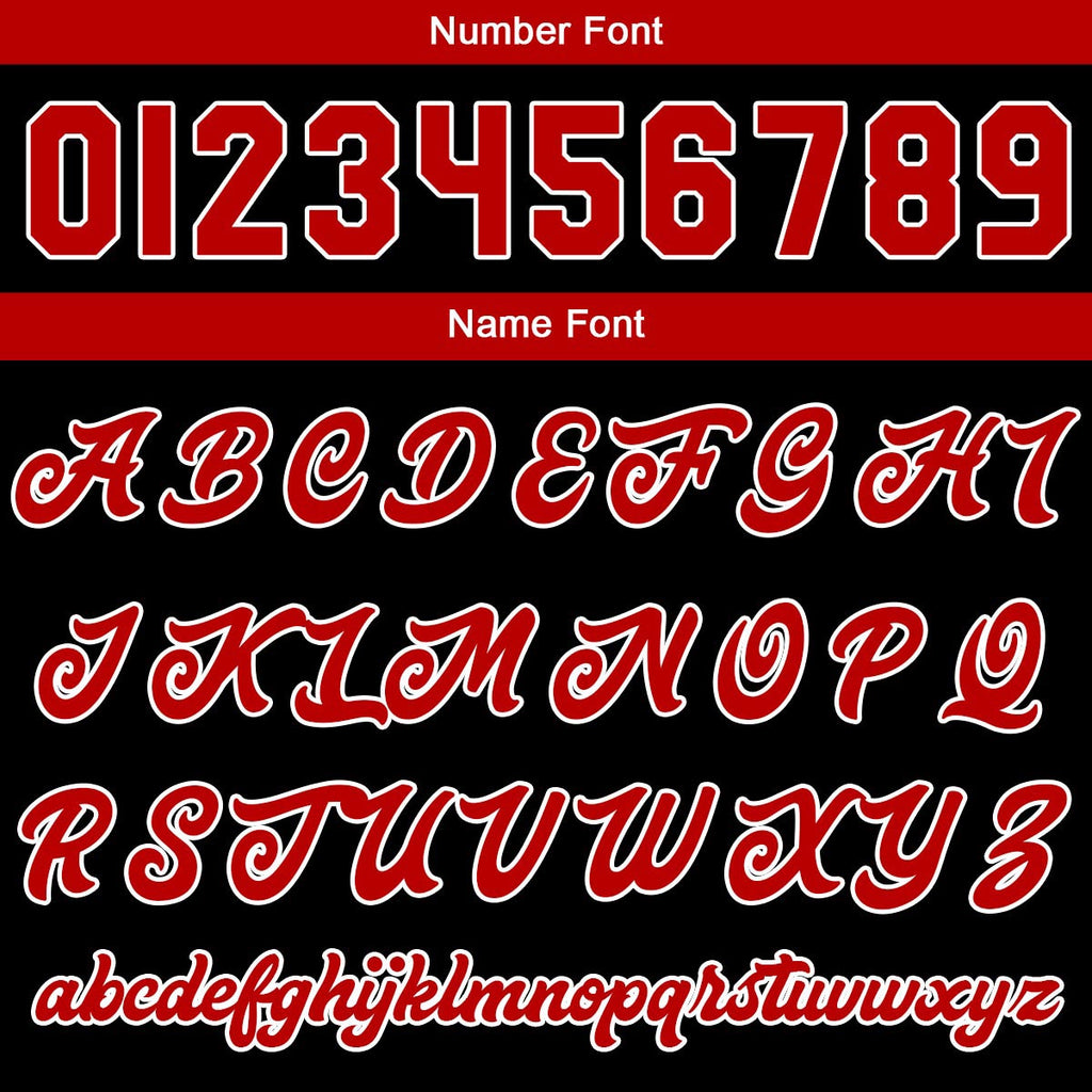 Custom Varsity Jacket Letterman jacket for Men, Women and Youth Red Black enthsush