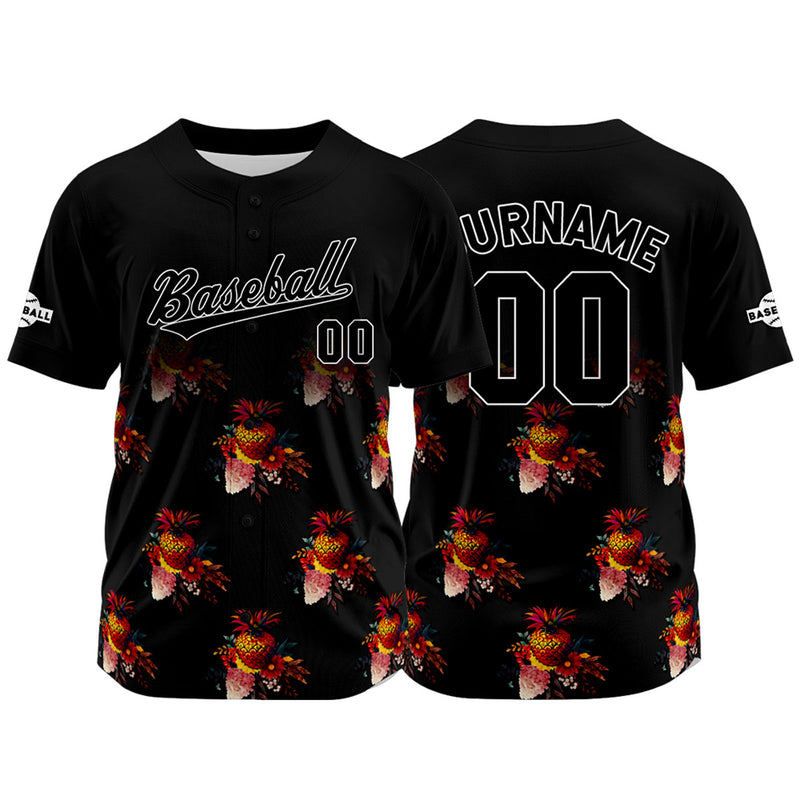 Custom Red Baseball Jersey Personalized Baseball Shirt for Men Women Kids Youth