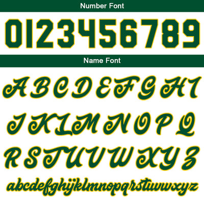 Custom Varsity Jacket Letterman jacket for Men, Women and Youth Green Yellow White enthsush