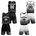 Custom Rose Grey Reversible Basketball Suit for Adults and Kids Personalized Jersey enthsush