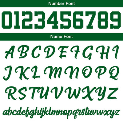 Custom Green White Sweatshirt Hoodie For Men Women Girl Boy Print Your Logo Name Number enthsush