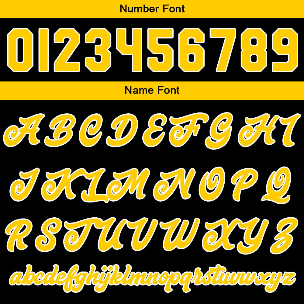 Custom Varsity Jacket Letterman jacket for Men, Women and Youth Black Yellow enthsush