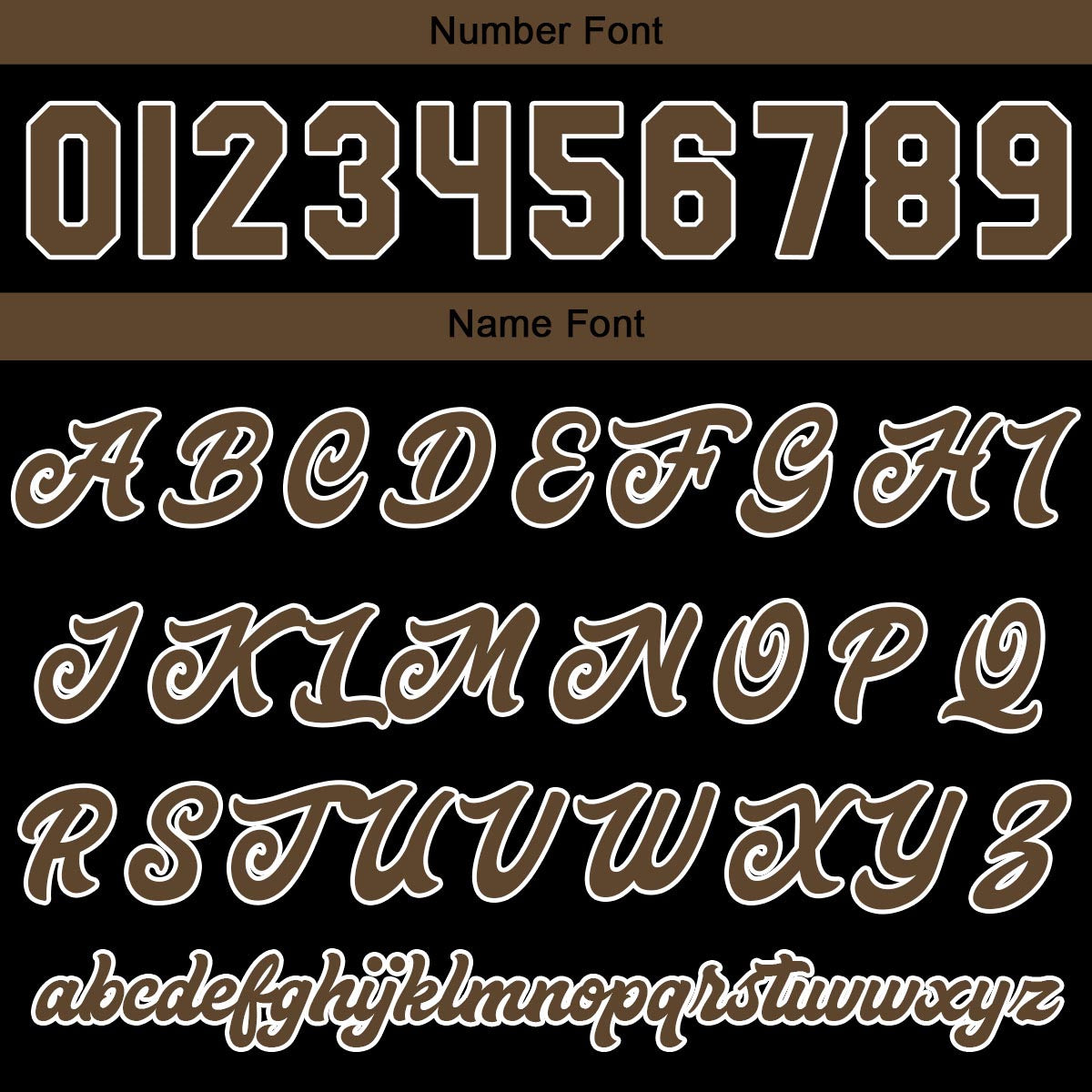 Custom Varsity Jacket Letterman jacket for Men, Women and Youth Black Brown enthsush