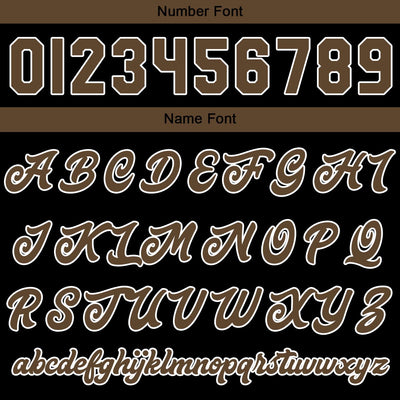 Custom Varsity Jacket Letterman jacket for Men, Women and Youth Black Brown enthsush
