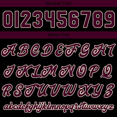 Custom Varsity Jacket Letterman jacket for Men, Women and Youth Marroon Black enthsush
