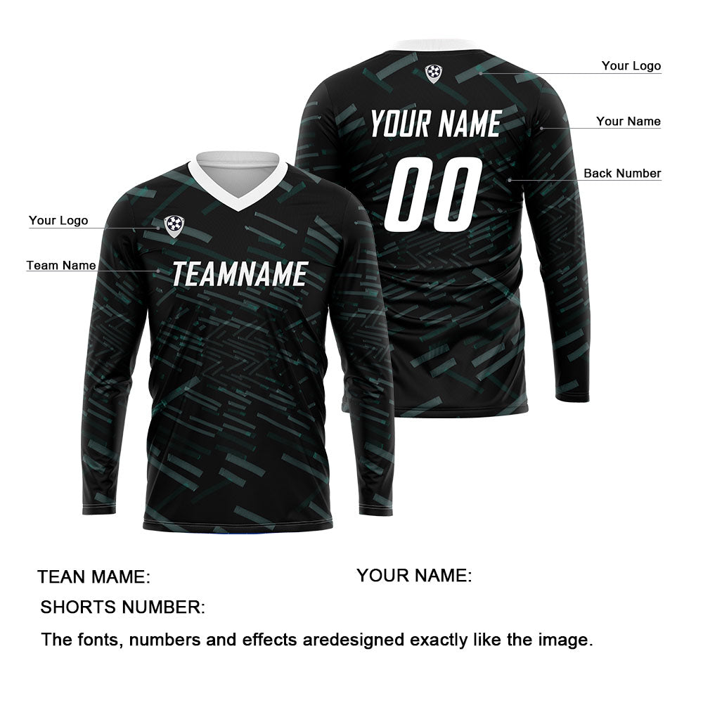 Custom Green White Basketball Soccer Football Shooting Long T-Shirt for Adults and Kids enthsush