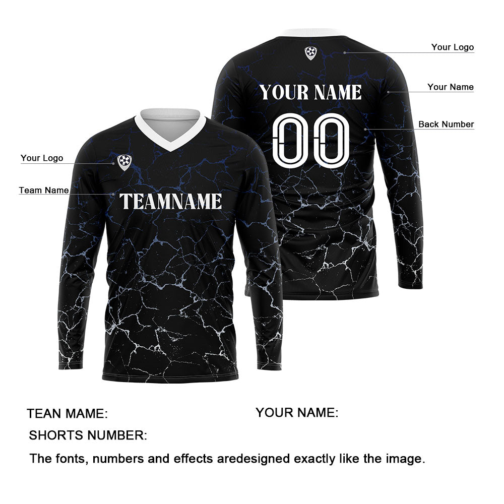 Custom Black White Basketball Soccer Football Shooting Long T-Shirt for Adults and Kids enthsush