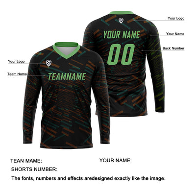 Custom Orange Green Basketball Soccer Football Shooting Long T-Shirt for Adults and Kids enthsush