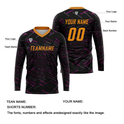 Custom Purple Orange Basketball Soccer Football Shooting Long T-Shirt for Adults and Kids enthsush