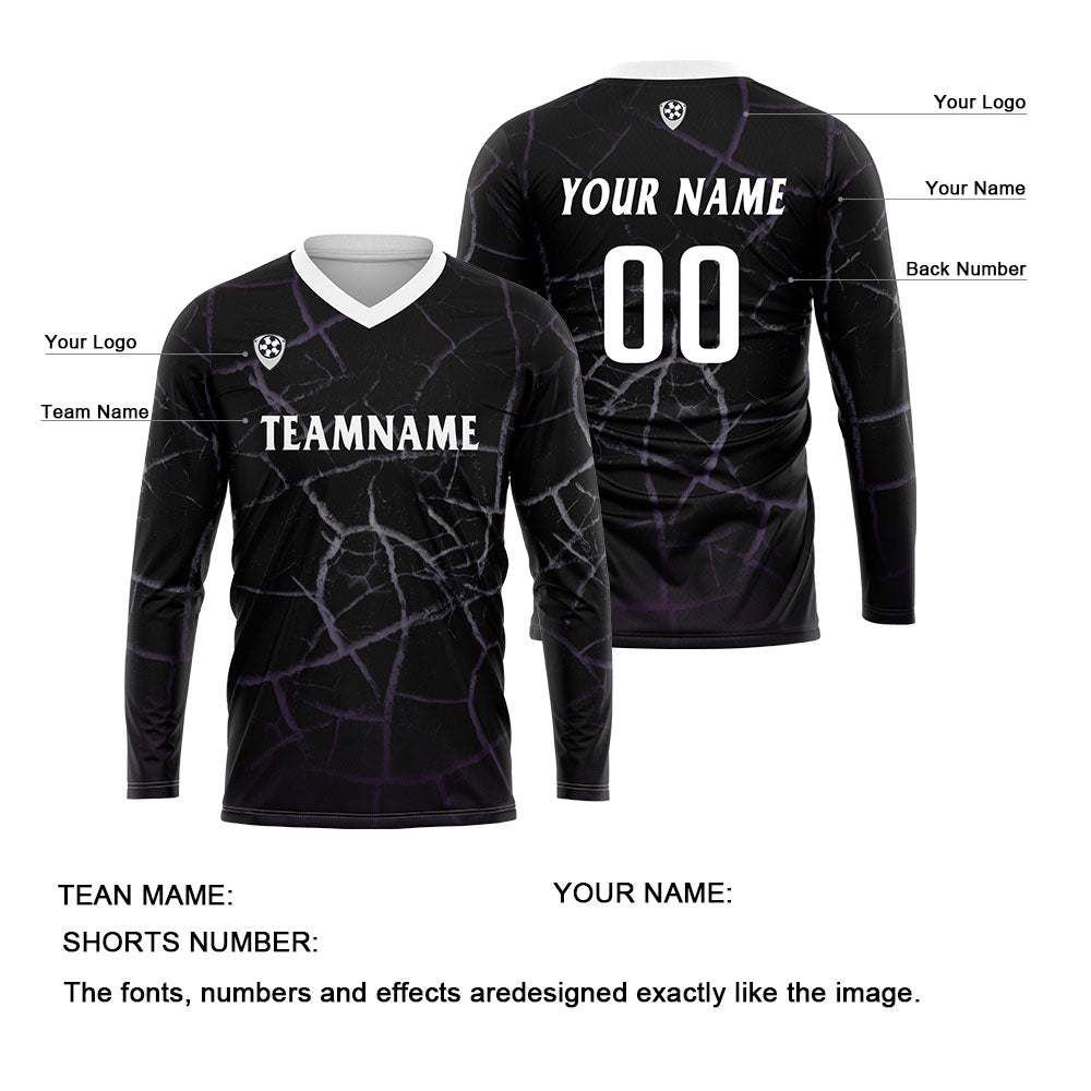 Custom Purple Basketball Soccer Football Shooting Long T-Shirt for Adults and Kids enthsush