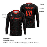 Custom Red White Basketball Soccer Football Shooting Long T-Shirt for Adults and Kids