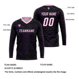 Custom Purple Pink Basketball Soccer Football Shooting Long T-Shirt for Adults and Kids